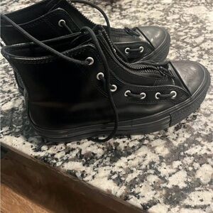 Converse Black High-Top Sneakers